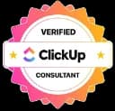 ClickUp Verified Consultant