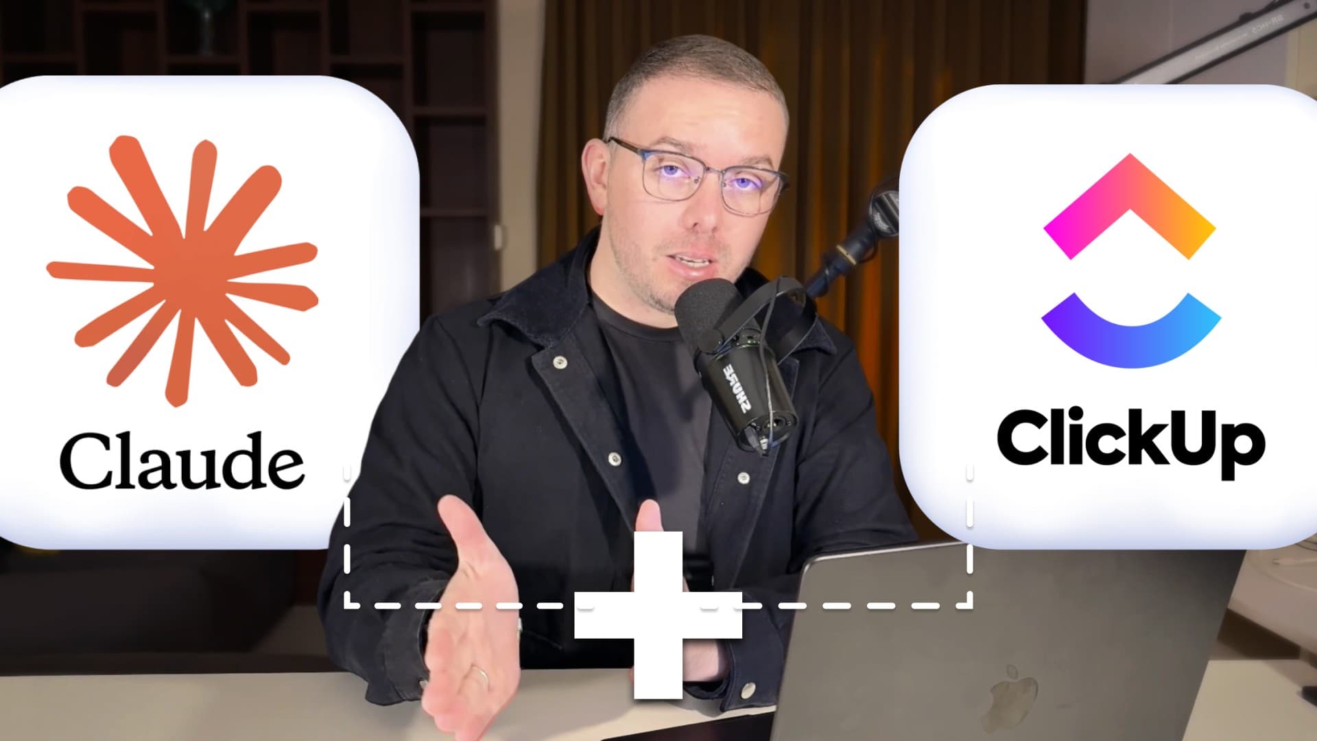 Capa do artigo: Como usar Claude com ClickUp sem torrar tokens nem perder contexto