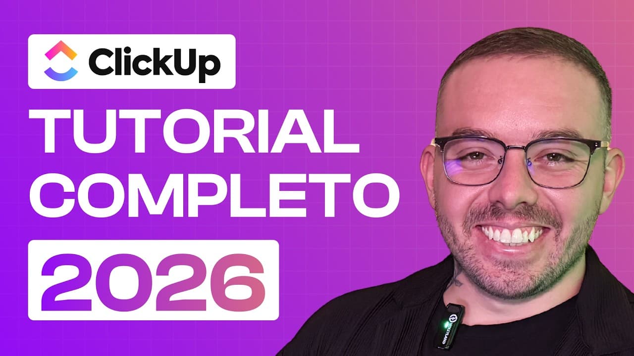 Capa do artigo: Como configurar o ClickUp da empresa: 7 passos na ordem certa