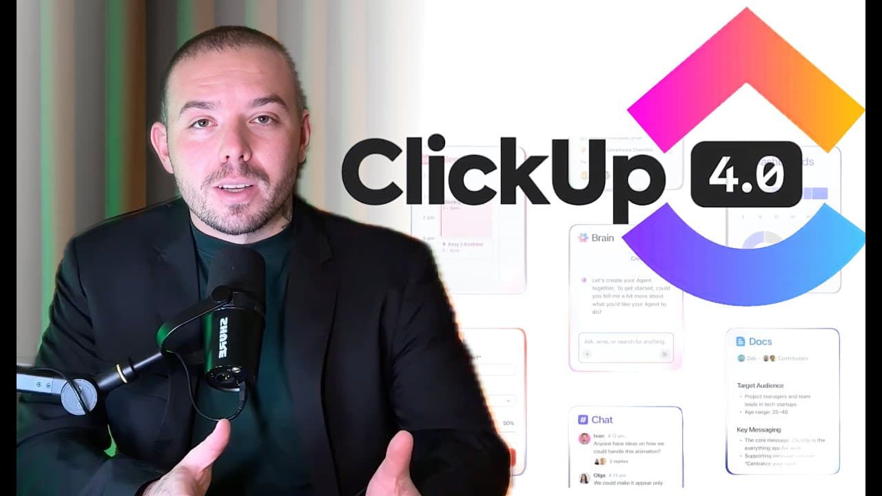 Imagem de capa: Tutorial ClickUp 4.0: do zero ao primeiro projeto configurado
