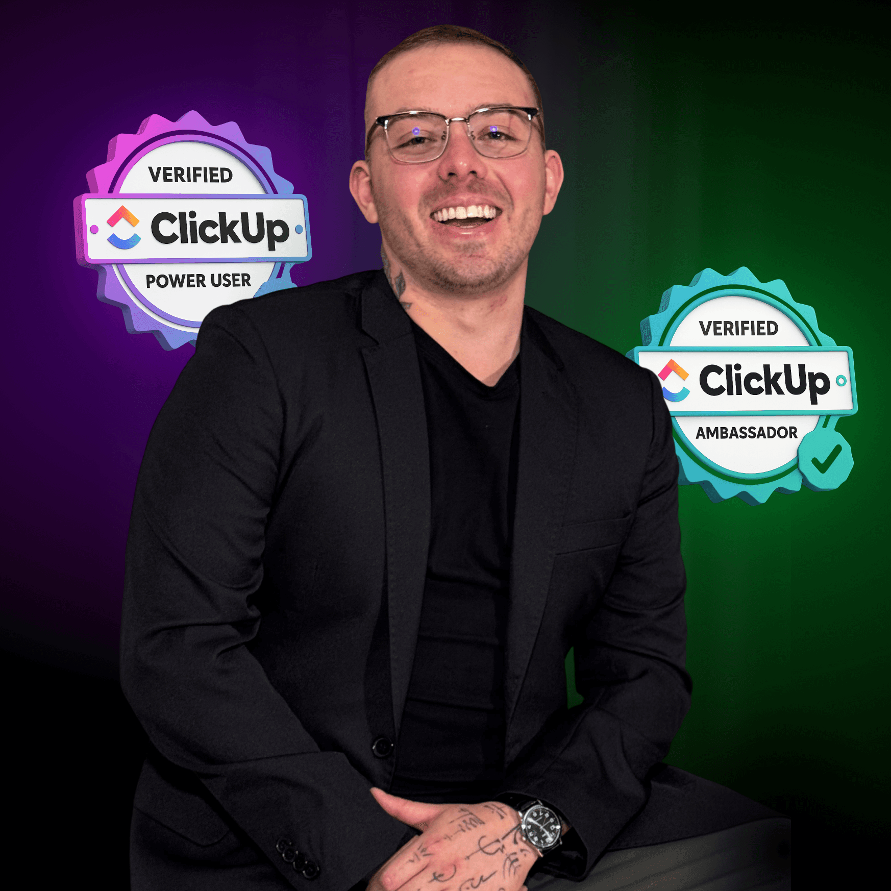 Thiago Rodrigues, fundador da SyForge — ClickUp Verified Power User e Ambassador